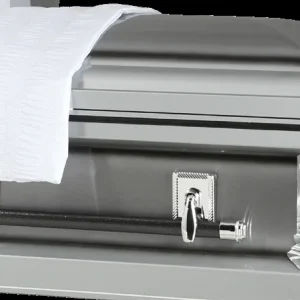 New Lincoln/Brushed Square Corner (SC) - Square Corner (view 2 of 10) | Royal Caskets and Urns