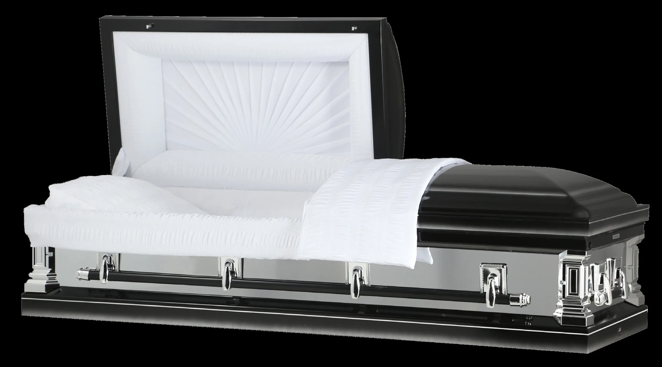 New Lincoln Brushed Mirror Side (SC) - Mirror Sided (view 3 of 3) | Royal Caskets and Urns