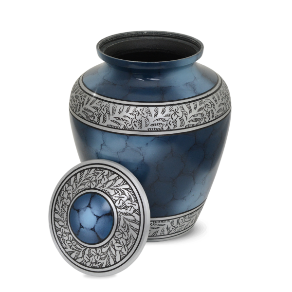 Blue Aluminum Urn - Cremation Urns (view 1 of 5) | Royal Caskets and Urns