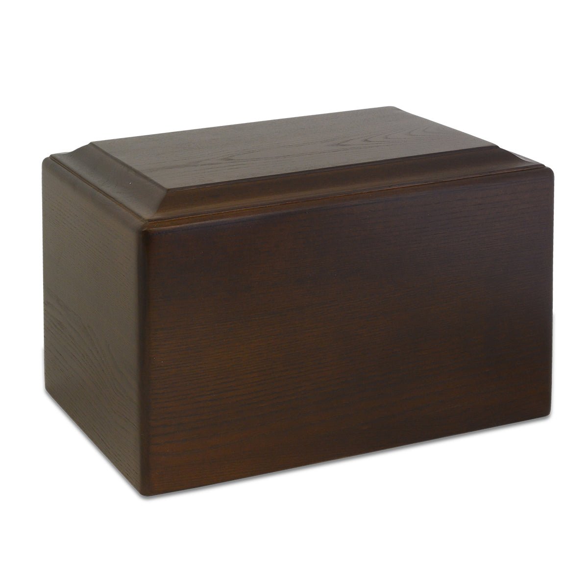 Plain Dark Wood Cremation Urn - Wood Urns (view 1 of 2) | Royal Caskets and Urns