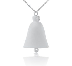 Large Silver Bell Keepsake Ornament - Cremation Urns | Royal Caskets and Urns