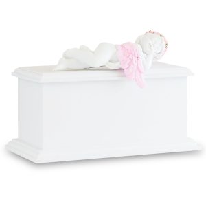 Pink Resting Angel Infant Urn