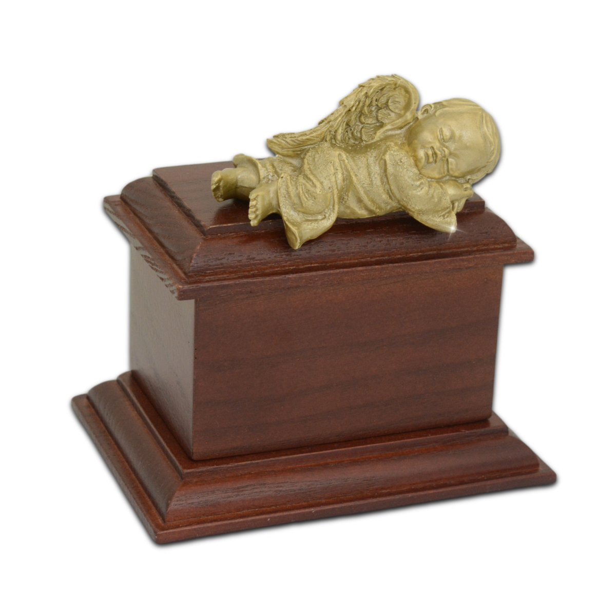 Golden Baby Peaceful Rest Infant Urn - Cremation Urns | Royal Caskets and Urns