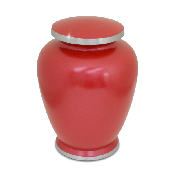 Thera Ruby Aluminum Urn - Cremation Urns (view 1 of 5) | Royal Caskets and Urns