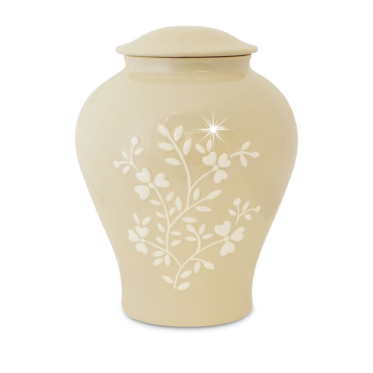 Spring Flower Ceramic Urn - Ceramic Urns | Royal Caskets and Urns