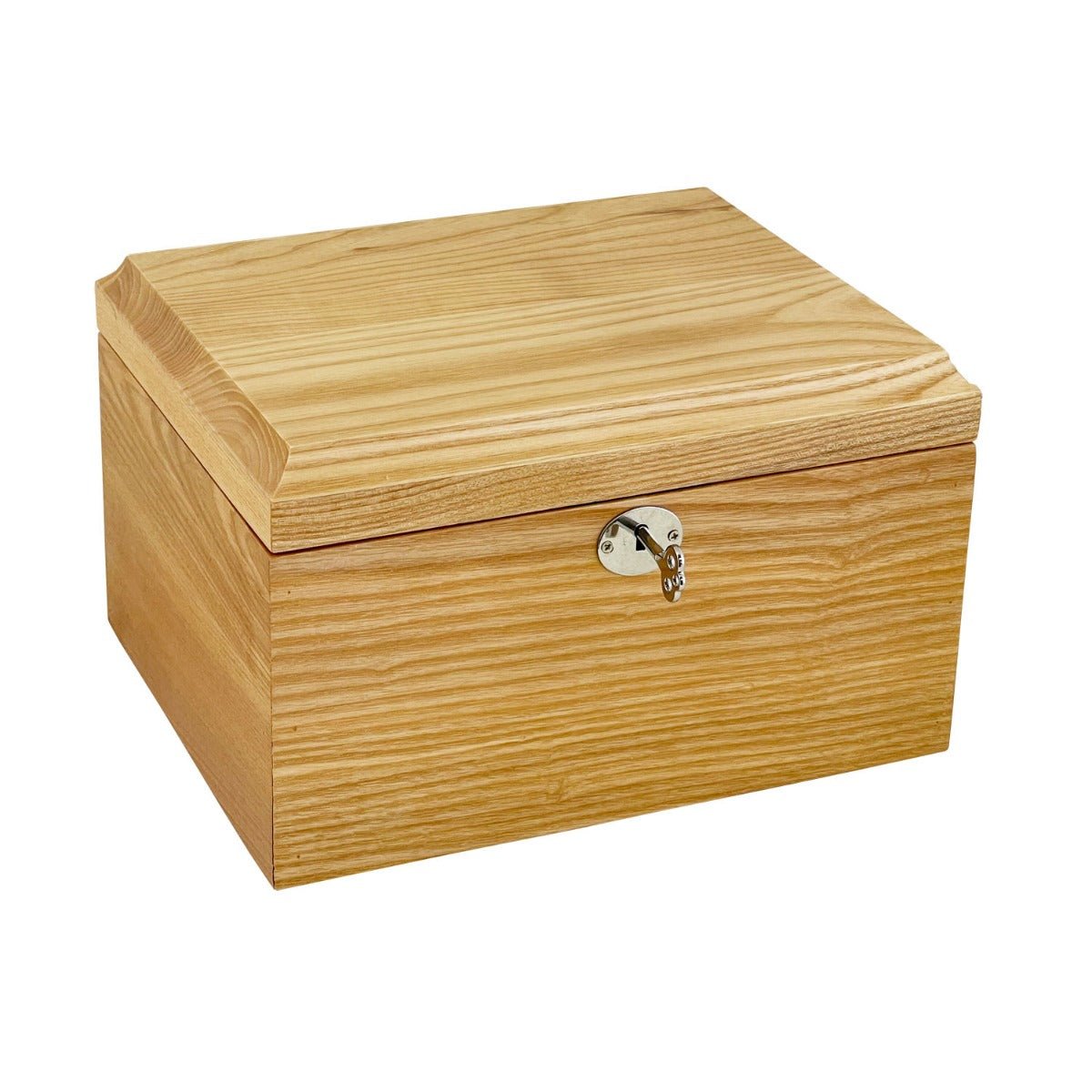Locking Light Wood Urn - Wood Urns (view 1 of 4) | Royal Caskets and Urns