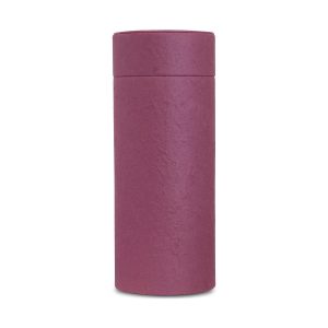 Burgundy Scattering Tube Bio Urn