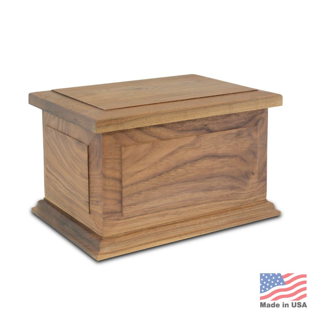 Shasta Walnut Wood Urn - Wood Urns (view 1 of 2) | Royal Caskets and Urns
