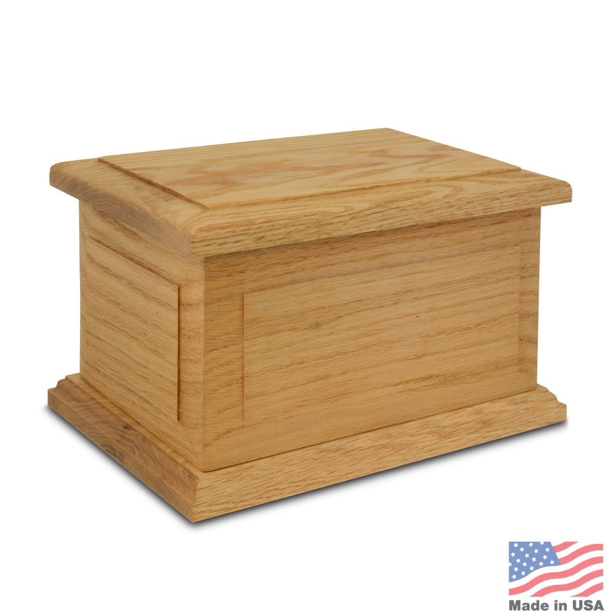 Shasta Oak Wood Urn - Wood Urns (view 1 of 2) | Royal Caskets and Urns