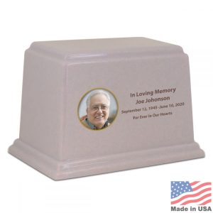 Life Treasured Purple Stone Urn