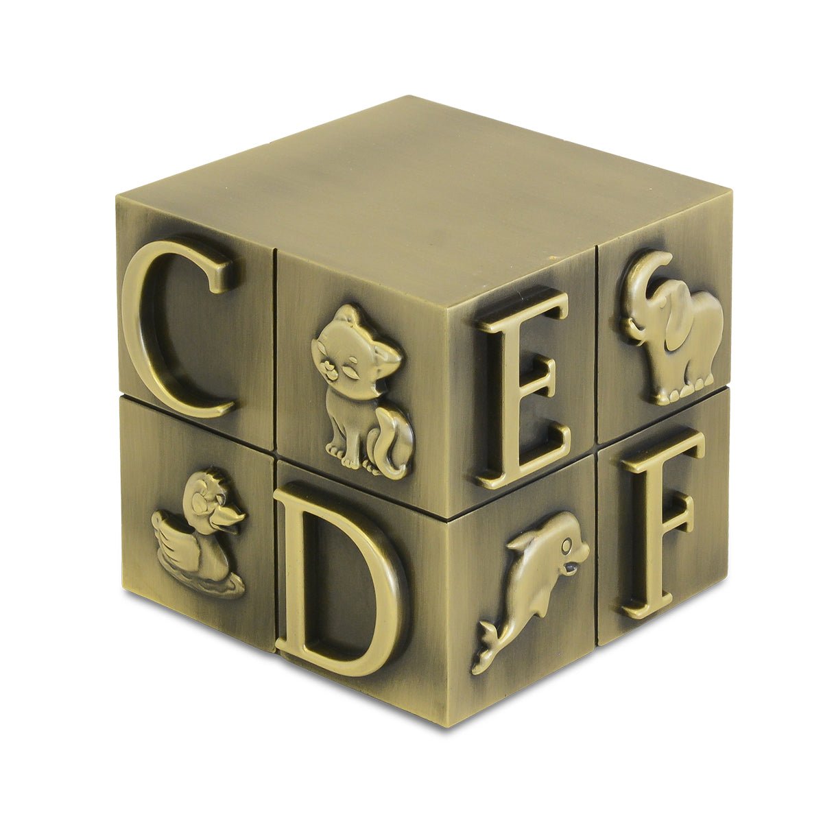 Precious Bronze Infant Block Urn - Cremation Urns | Royal Caskets and Urns