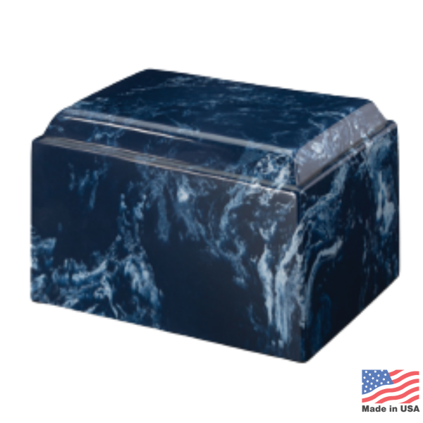 Guardian Navy Stone Urn - Cremation Urns | Royal Caskets and Urns
