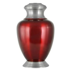Modern Red Urn - Cremation Urns (view 1 of 4) | Royal Caskets and Urns