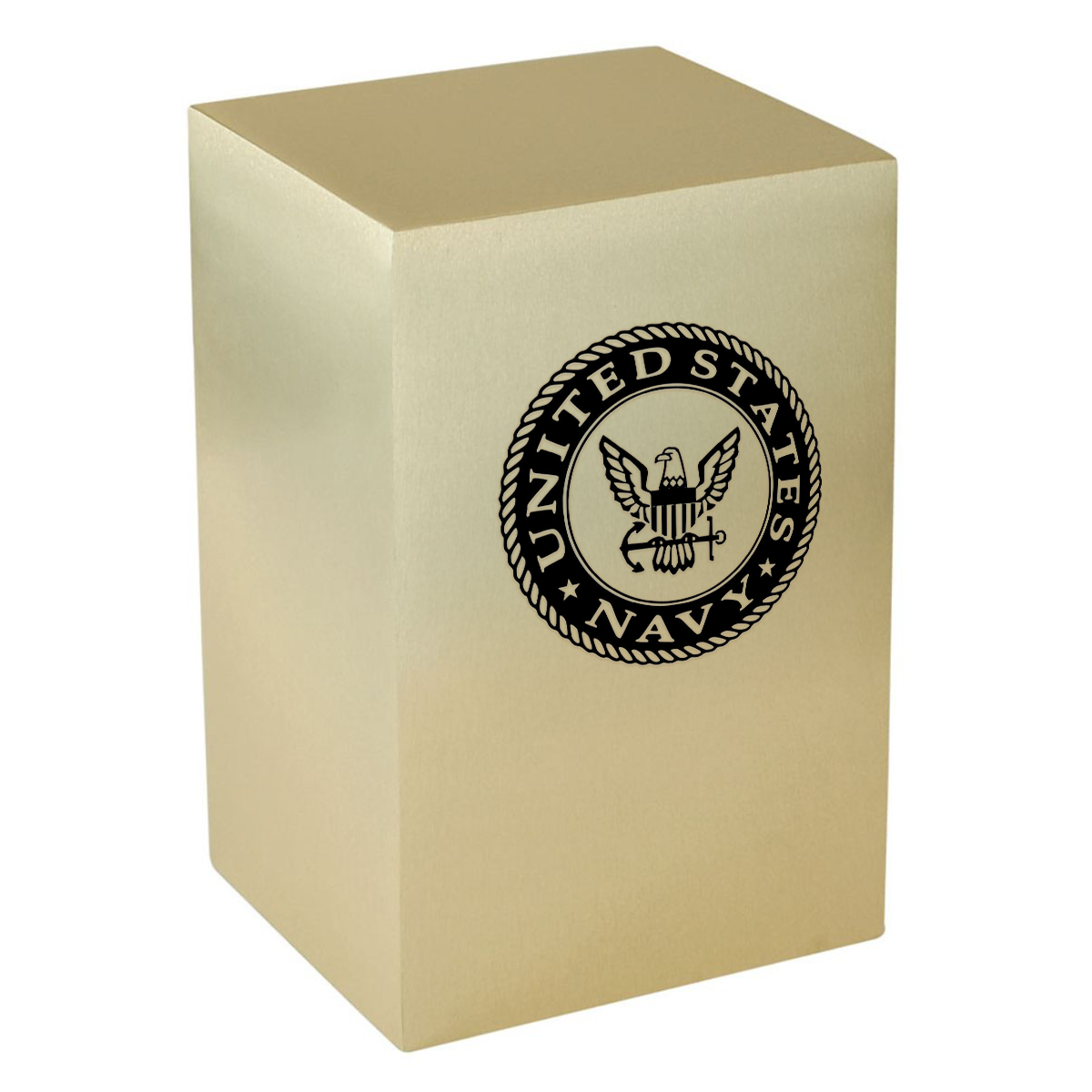 Navy Brass Urn - Cremation Urns (view 1 of 3) | Royal Caskets and Urns
