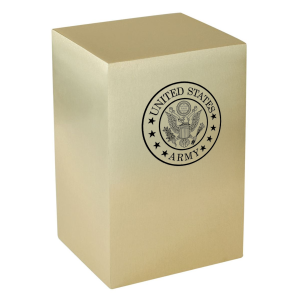 Classic Army Brass Urn