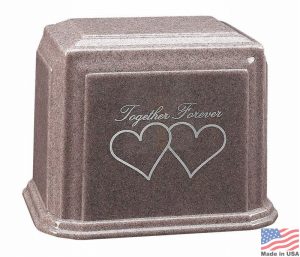 Windsor Granite Companion Urn - Cremation Urns (view 1 of 8) | Royal Caskets and Urns