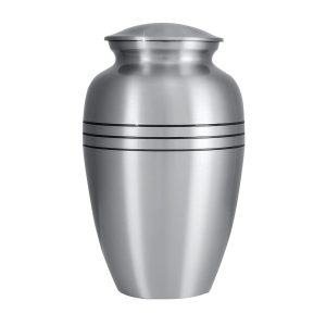 Timeless Brass Urn – Pewter Finish