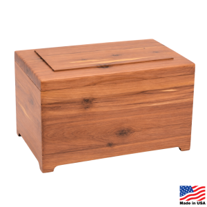 Marquette Cedar Wood Urn - Wood Urns (view 1 of 2) | Royal Caskets and Urns