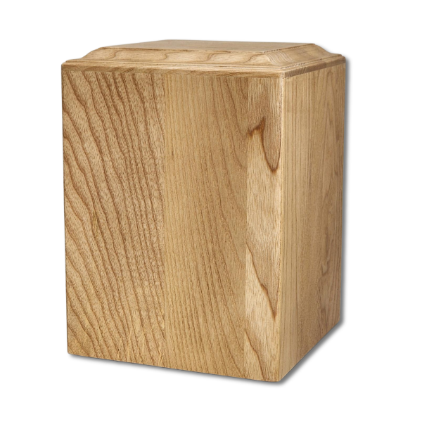 Plain Wood Cremation Urn - Wood Urns (view 2 of 4) | Royal Caskets and Urns