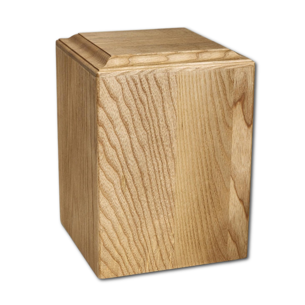 Plain Wood Cremation Urn - Wood Urns (view 3 of 4) | Royal Caskets and Urns